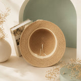 Chapeau en paille pour femme