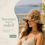 Chapeau en paille pour femme