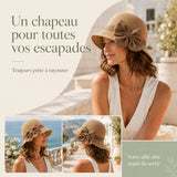 Chapeau en paille pour femme