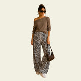 Pantalon léopard