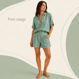 Ensemble lin femme