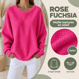 Pull gaufré femme 13