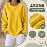 Pull gaufré femme 9