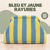 Bleu et Jaune Rayures