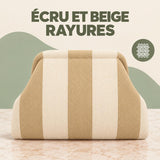 Écru et Beige Rayures