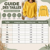 Pull gaufré femme 19 guide des tailles